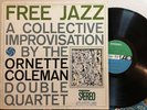 THE ORNETTE COLEMAN DOUBLE QUARTET free jazz ATLANTIC original pressing LP