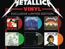 Metallica - Set of All 6 Walmart Exclusives Color Vinyl Records