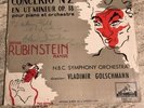 ARTHUR RUBINSTEIN *SIGNED / Autograph (1954) - Rachmaninoff Concerto No.2 LP
