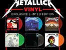 Metallica - All 6 Walmart Exclusive Limited Colored Vinyl Record LP Set Bundle