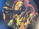 BOB MARLEY INTERVIEW PICTURES DISK MM1234 LIMITED EDITION 45 RPM MADE IN UK 1986