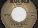 Rare Instrumental 45 The Cobra Kings Black Gold To Hot To Handle / Night Walk