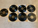 Bing Crosby 78rpm X7 Shellac 10”(swing Low Sweet Chariot/mcnamaras Band) Etc