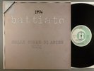Battiato  1974: Sulle Corde Di Aries/Clic  Reissue Feed Back LP #2  Experimental