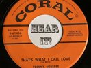 50s Hillbilly Bop 45 TOMMY SOSEBEE Thats What I Call Love / Time CORAL hear