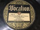 BLUES 78 Jim Jackson GONNA START ME A GRAVEYARD OF MY OWN/BAD MAN Vocalion 1164