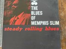 Memphis Slim ?– Steady Rolling Blues - Prestige Bluesville - 1964 Trident - VG+