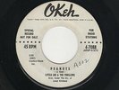'57 Classic R&B/Doo Wop LITTLE JOE & THRILLERS Peanuts/Lilly Lou OKEH M- DJ HEAR