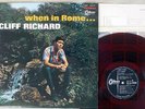CLIFF RICHARD WHEN IN ROME ODEON OP 7417 Japan RED VINYL FLIPBACK COVER VINYL LP