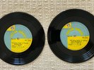 2UW Sydney Radio Promos 2 x 45s 1950 / 60s Sunny Sound Of Sydney EMI Custom