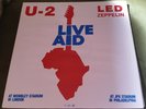 U2 Led Zeppelin Live Aid Wembley 1985 lp vinyl record