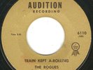 HEAR Rogues-Train Kept A-Rolling '66 NY MANIC FUZZ POUNDER b/w BYRDS-Y FOLK PUNK