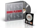 Kiss Double Platinum silver Vinyl 2 LPs coloured 180g new sealed platinum award