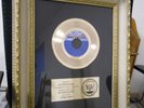 Diana Ross Upside Down Single goldene Schallplatte RIAA Award aus den USA