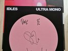 Idles Ultra Mono Vortex Edition Vinyl Record With Hand Signed Autographed Print