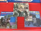 (3) VARIOUS TRUCK DRIVING SONGS LPS. DEL REEVES,MAN BEHIND THE WHEEL,LEON COPAS