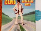 ELVIS PRESLEY SEPARATE WAYS EX LP ORG. IN SHRINK W/ POSTCARD RCA CAMDEN CAS-2611