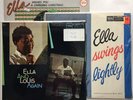 ELLA FITZGERALD #3 SEALED nm LOUIS AGAIN VOL.1/Swinging Christmas/SWINGS LIGHTLY