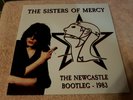 the Sisters Of Mercy - the newcastle boodleg 83  -  lp  - clear vinyl
