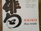Very Rare 1959 Alan Watts Haiku Vinyl Narrated by Watts AMAZING FIND