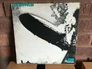 Led Zeppelin 1st Vinyl LP Turquoise Lettering Grey band Laminated Red Plum A1/B1