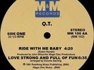 Q.T. feat SASSY ride with me baby 1981 EP Maxi (12