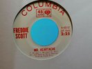 NORTHERN SOUL - FREDDIE SCOTT - MR HEARTACHE - COLUMBIA WHITE DEMO