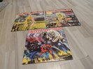 3 LP´s Iron Maiden 1ST Pressings Number Of The Beast Killers Same Heavy Metal