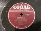 78 rpm - SUGARTIME / BANANA SPLIT - The McGuire Sisters - Coral - 61924