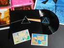 PINK FLOYD   Dark Side of the Moon   vinyl 2 posters 2 stickers   EXCELLENT