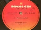 THE CLASH Rock The Casbah / Should I Stay Bolivia Pressing 7” VG+