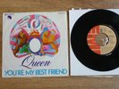 QUEEN  -  YOU'RE MY BEST FRIEND   very rare 1976  GERMAN 7