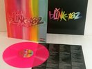 BLINK 182 nine Lp NEON MAGENTA / HOT PINK COLOR Vinyl Record with lyrics insert