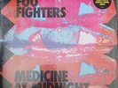 Foo Fighters Medicine At Midnight purple swirle vinyl lp + PROMO x4 beer mats