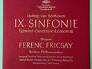Beethoven IX Sinfonie Ferenc Fricsay DGM German LPM Box Set NM Condition