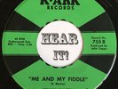 Hillbilly Bopper 45 BENNY MARTIN Me & My Fiddle / Orange Blossom Special K-ARK