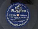 WASHBOARD SAM 78 I Laid My Cards On The Table BLUEBIRD nice copy E+ rare blues