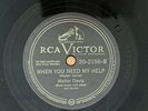 WALTER DAVIS 78 My Friends Don't Know Me RCA 20-2156 blues Nice Copy E+