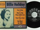 Jazz EP  - Billie Holiday -  Vol. 1 - Decca - mp3