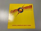 FLASH GORDON Movie Soundtrack by QUEEN 1980 Vinyl LP Elektra 5E-518 + Insert