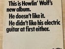 HOWLIN WOLF The Album CADET CONCEPT LP Original  VG+