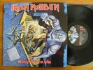 IRON MAIDEN NO PRAYER FOR THE DYING A1U / B1U 1990 VINYL LP ALBUM VG++ / VG++