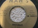 LEE ROGERS Troubles MAH’S SOUL R&B ORIG RARE VINYL