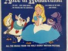 1968 Alice in Wonderland Vinyl LP featuring Camarata Chorus - Disneyland DQ-1208