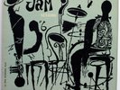 NORMAN GRANZ JAM SESSIONS #6 JAZZ Set of 3 45rpm in Tri-Fold Cover HEAR