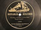 PIONEER VAUDEVILLE HAYDN QUARTET Wedding Of Reuben & TheMaid VICTOR MONARCH 1331