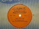 THE BARONS  Don't Walk Out  RARE 1-SIDED London DEMO HLP 8391  Excellent DOO WOP