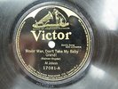 Al Jolson - VICTOR 17081 - Movin' Man, Don't Take My Baby Grand & Ragging The