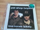 Pet Shop Boys - Love Comes Quickly - VERY RARE 10” VINYL IN POSTER PACK