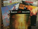5 LP LOT-QUEEN,STEVE MILLER,JOHN MELLENCAMP,EXILE,DIXIE DREGS-ALL ORIG & G.C.